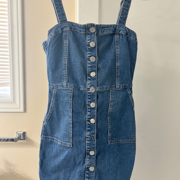 Garage Denim mini dress - Picture 2 of 4
